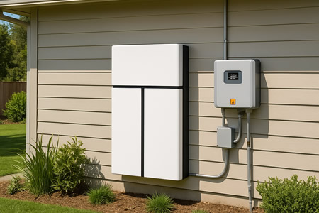 Solar Battery Installation